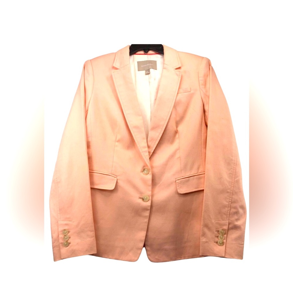 Banana Republic, Light Sherbet Toned Blazer: Size 8